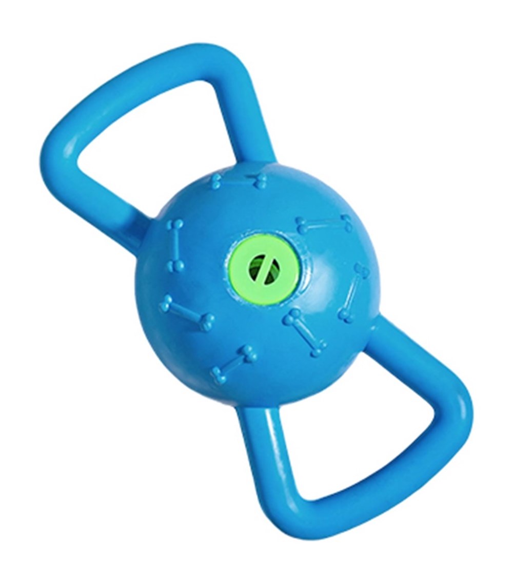 Zampa Sesli Lastik Köpek Oyuncağı Mavi 18 cm