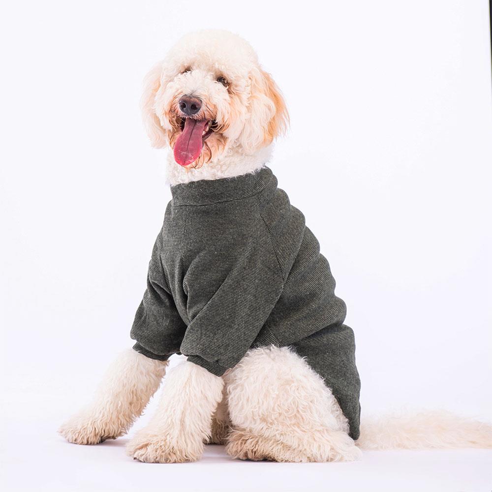 Pawstar Haki Esnek, Orta-Büyük Irk Triko Köpek Kazağı (11 kg-45 kg arasına uygun bedenlerde)