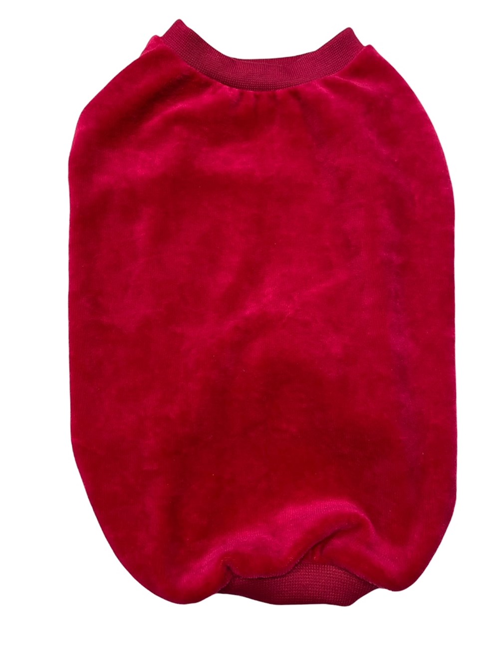 Yumuşacık Kadife Fuşya Köpek Kazağı