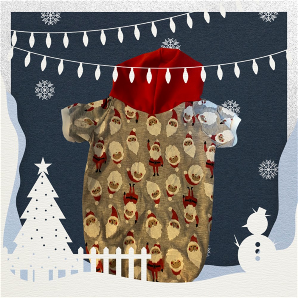 Hohoho Kapüşonlu T-shirt