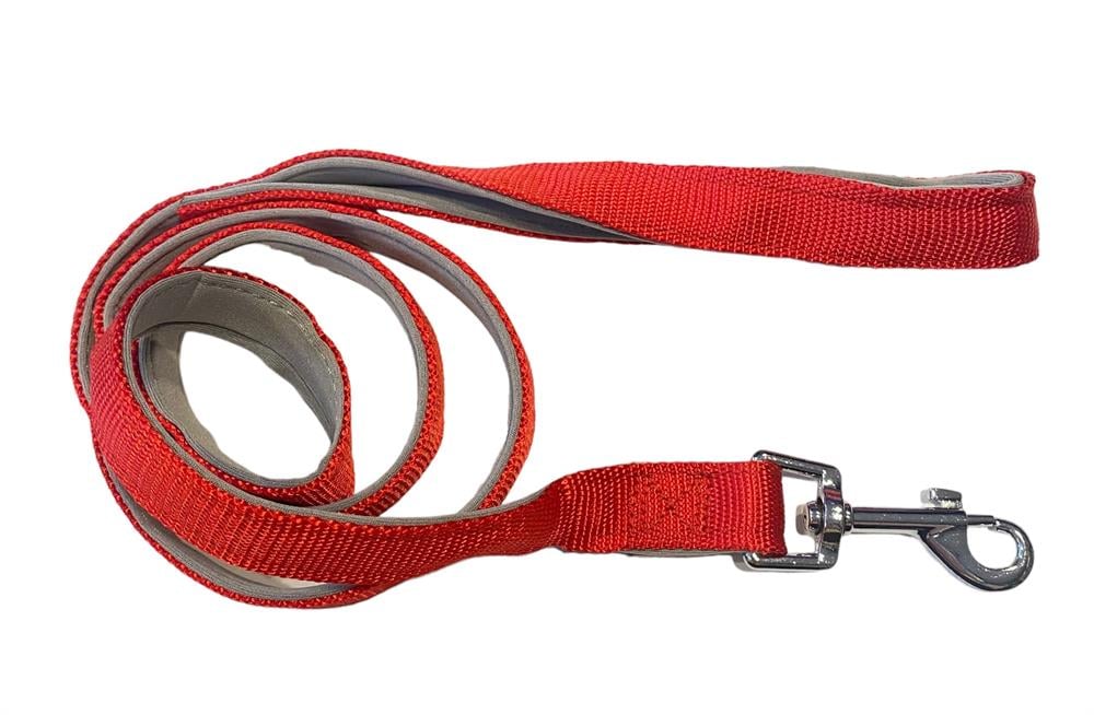 All-day Kırmızı Köpek Gezdirme Tasması (2 cm x 120 cm)