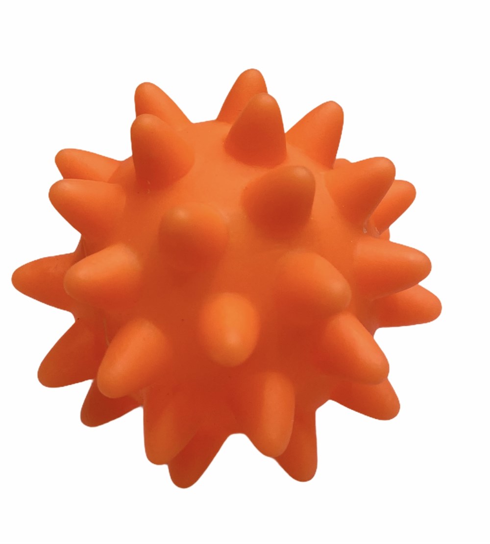 Sesli Kirpi Turuncu Köpek Oyuncağı 6 cm