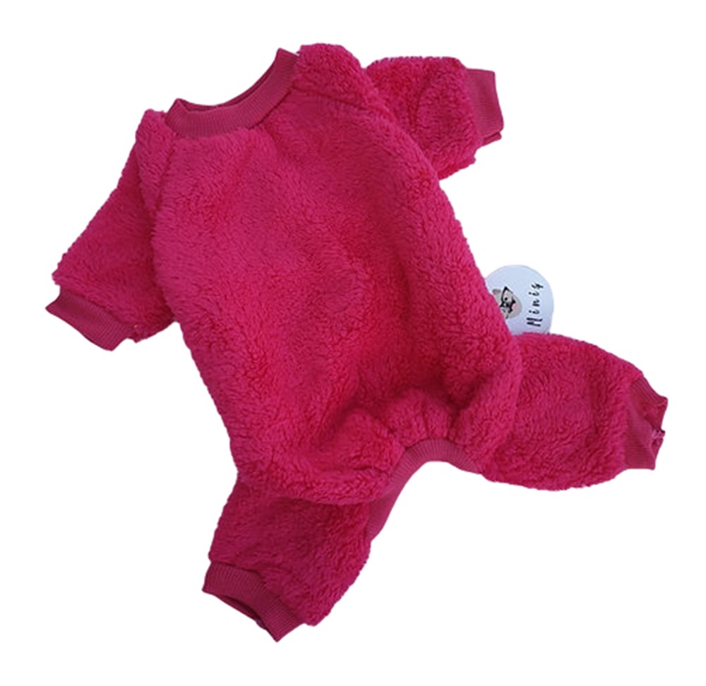Ponçik Pembe Küçük Irk Köpek Tulumu (9 kg-12 kg arasına uygun bedende)