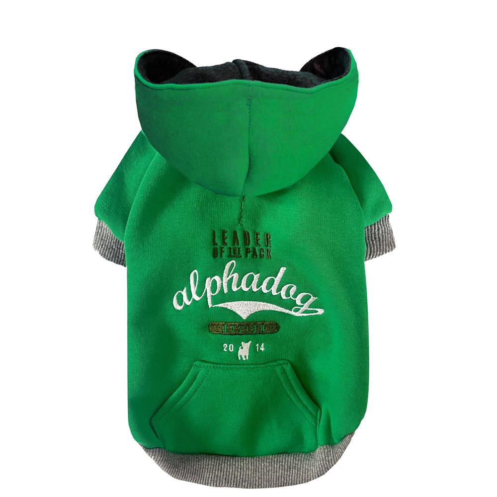 Alphadog Leader Green Orta-Büyük Irk Köpek Sweatshirtü (11 kg-36 kg arası köpeklere uygundur)