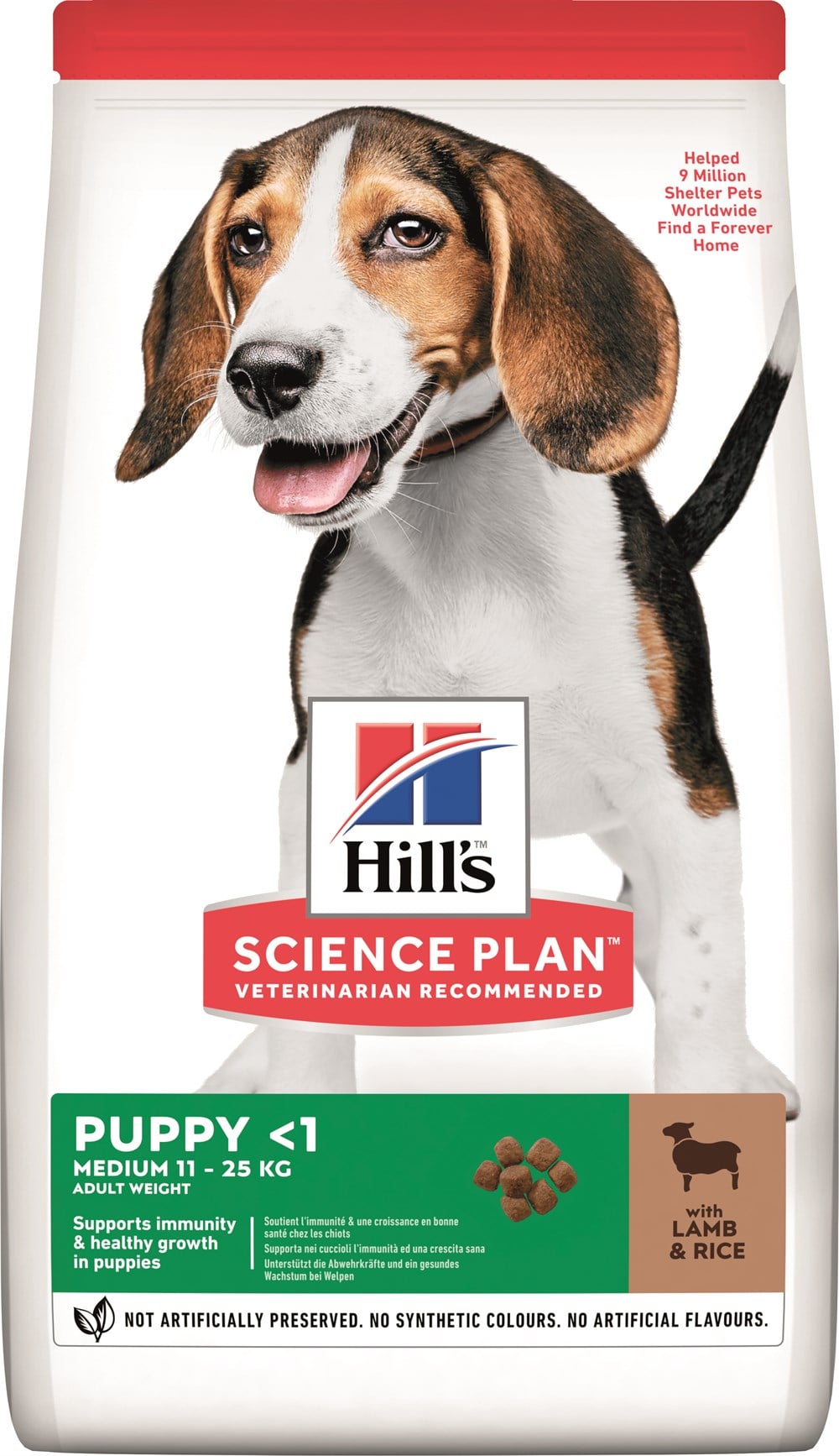 Hill's Science Plan Puppy 2,5 kg Lamb Kuzu Etli Yavru Köpek Maması