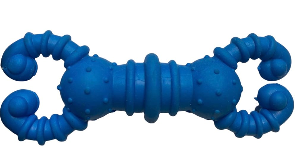 Kauçuk Yengeç Köpek Diş Kaşıma Oyuncağı 12 cm