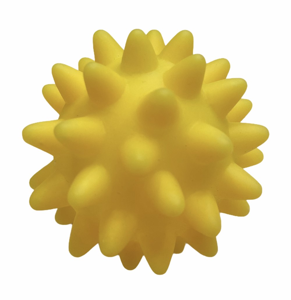 Sesli Kirpi Sarı Köpek Oyuncağı 6 cm