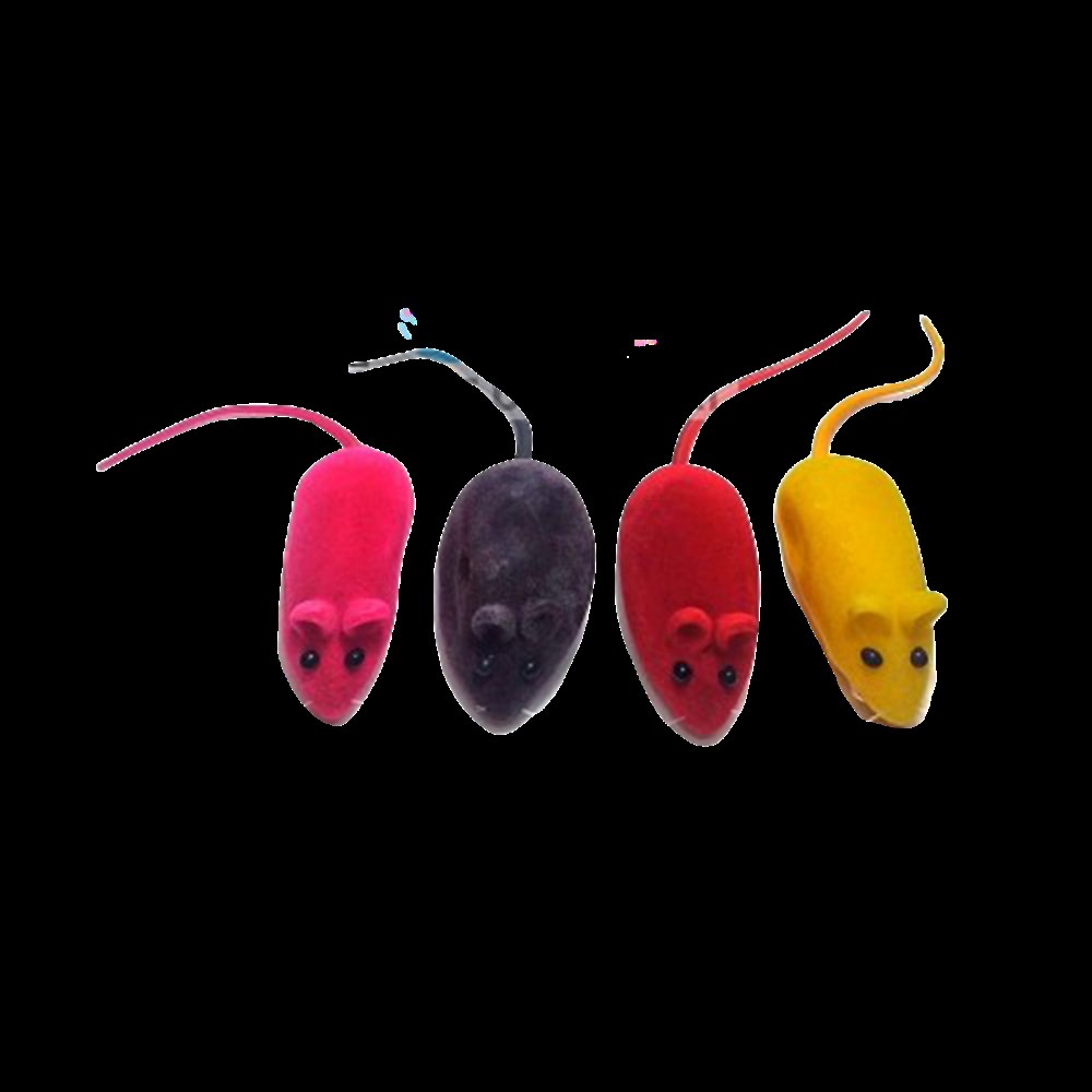 Pet Toys 4'lü Fare Kedi Oyuncağı