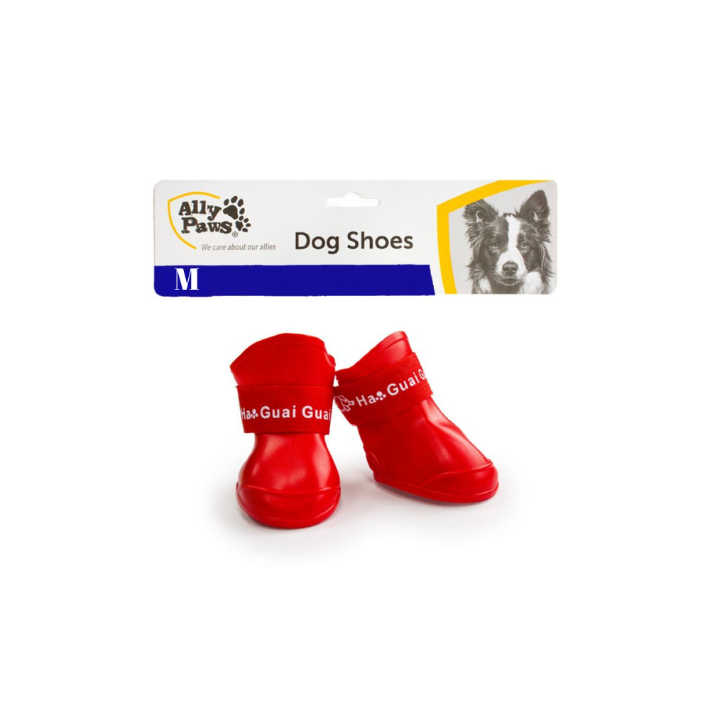 Ally Paws 4'lü Silikon Köpek Ayakkabısı M (Karışık renklerde)