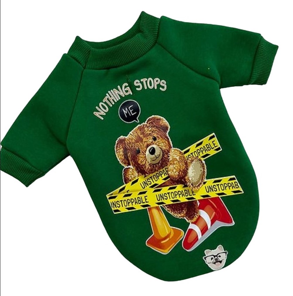 Unstoppable Küçük Köpek Sweatshirtü (2,5 kg-4,5 kg arası köpeklere uygun beden)