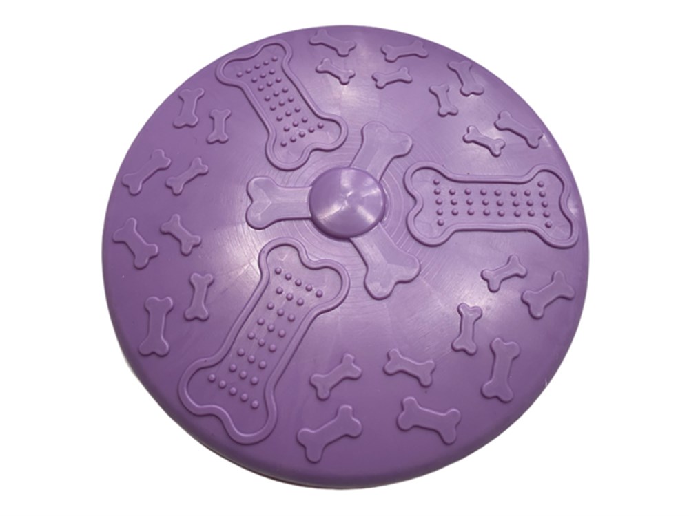 Mor Frizbi Köpek Oyuncağı Çap:22 cm