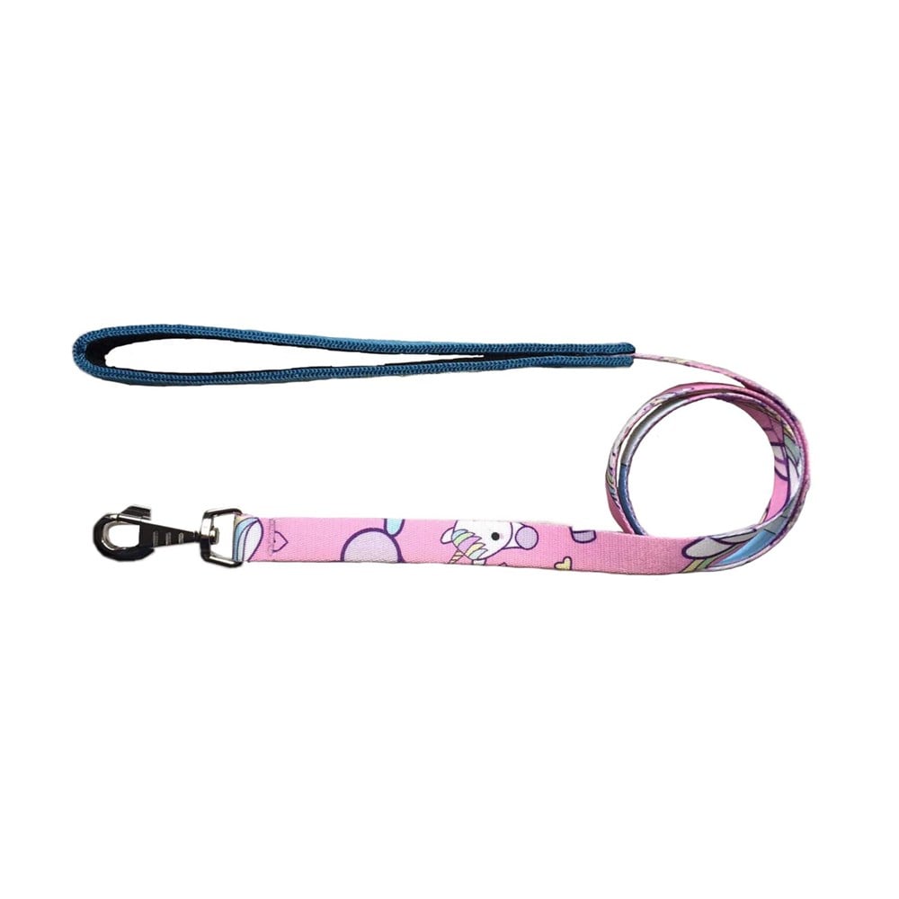 Dogness Unicorn Pink Köpek Gezdirme Kayışı 120 cm x 2 cm