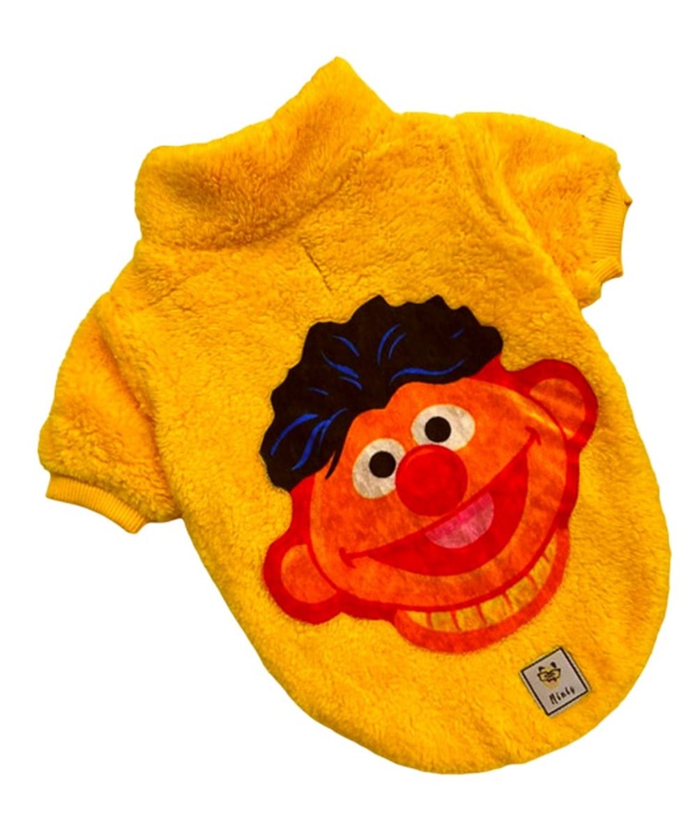 Muppets Sarı Peluş Küçük Köpek Sweatshirtü