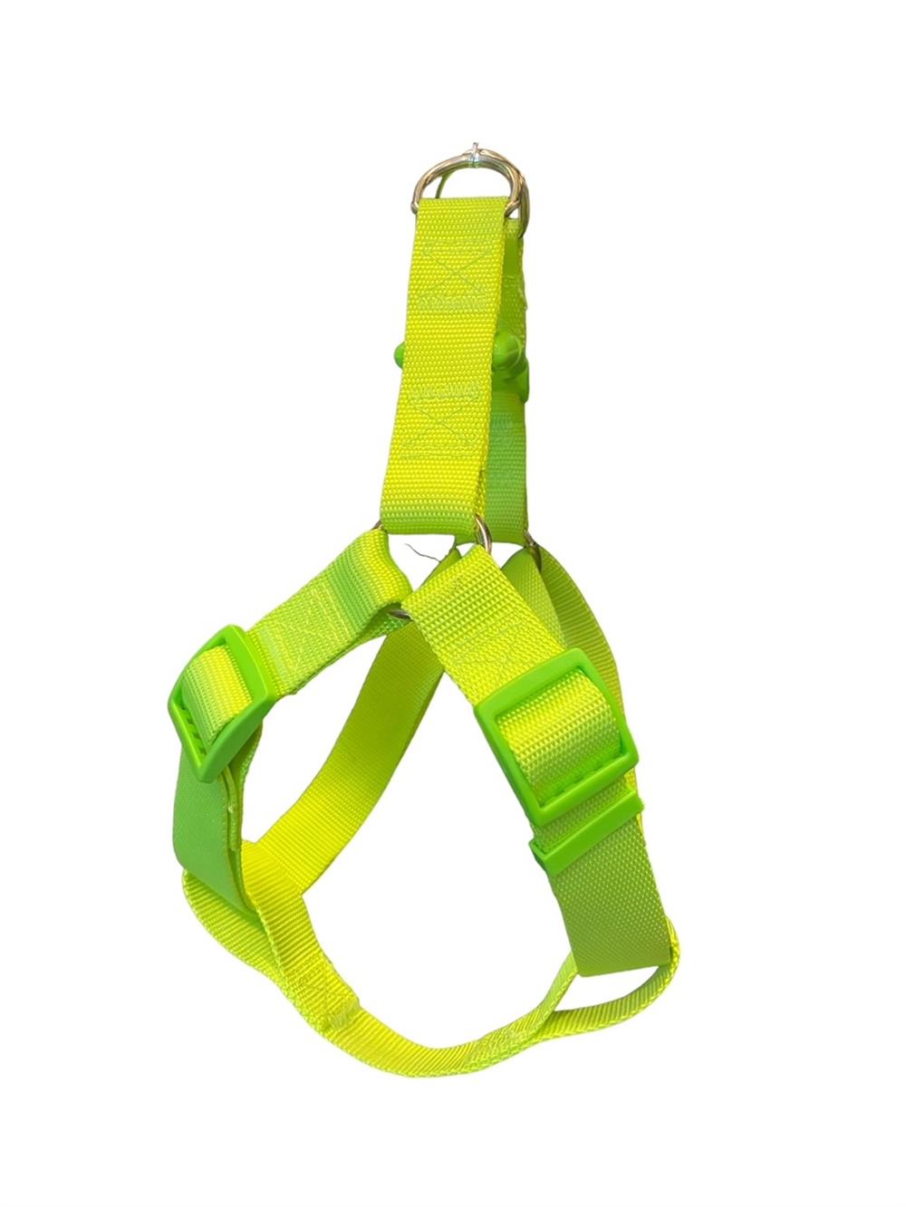 Lime Step-in Orta-Büyük Irk Köpek Göğüs Tasması (Göğüs: 60 cm x 80 cm)