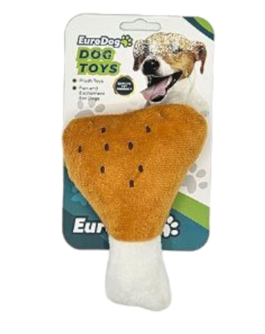 Eurodog Et Budu Şekilli Sesli Peluş Köpek Oyuncağı 19 cm