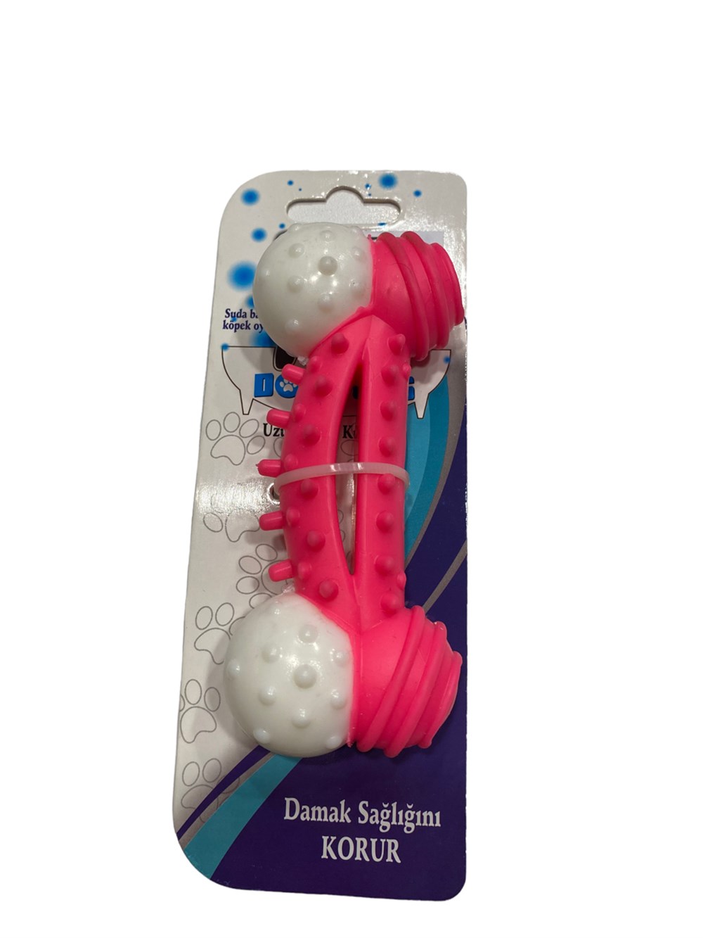 Termo-Plastik Köpek Oyuncağı 13 cm Pembe