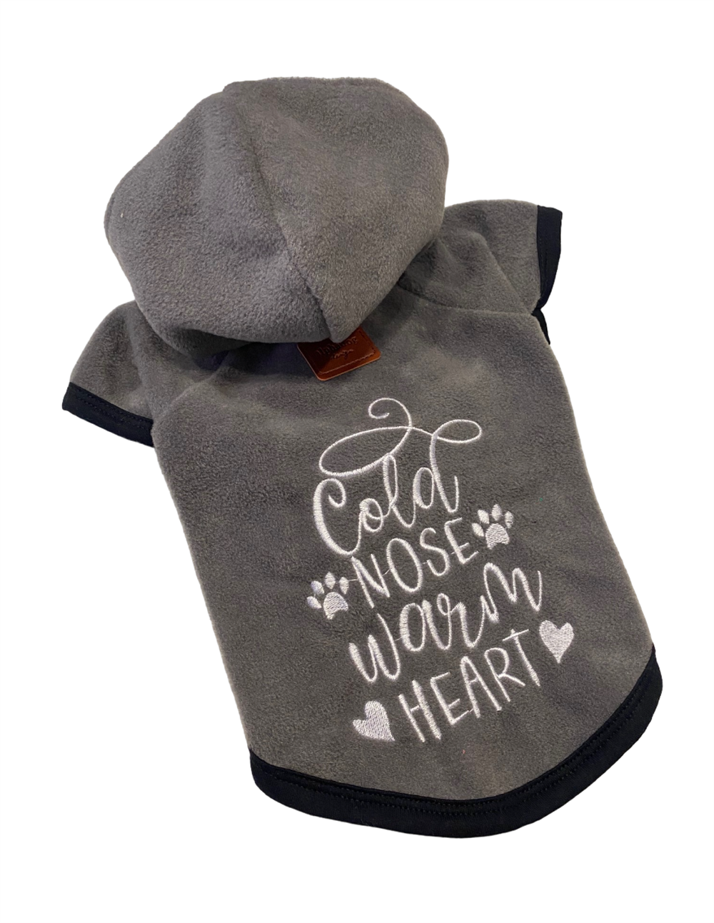 Alphadog Anthracite Küçük Köpek Polar Sweatshirtü (1 kg-12 kg arasına uygun bedenlerde)