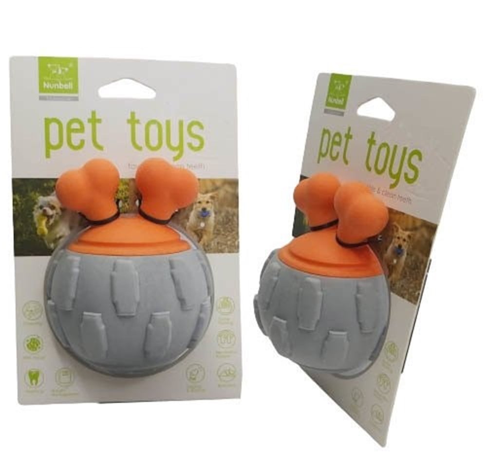 Nunbell Kauçuk Uzaylı Sesli Köpek Oyuncağı 11 cm