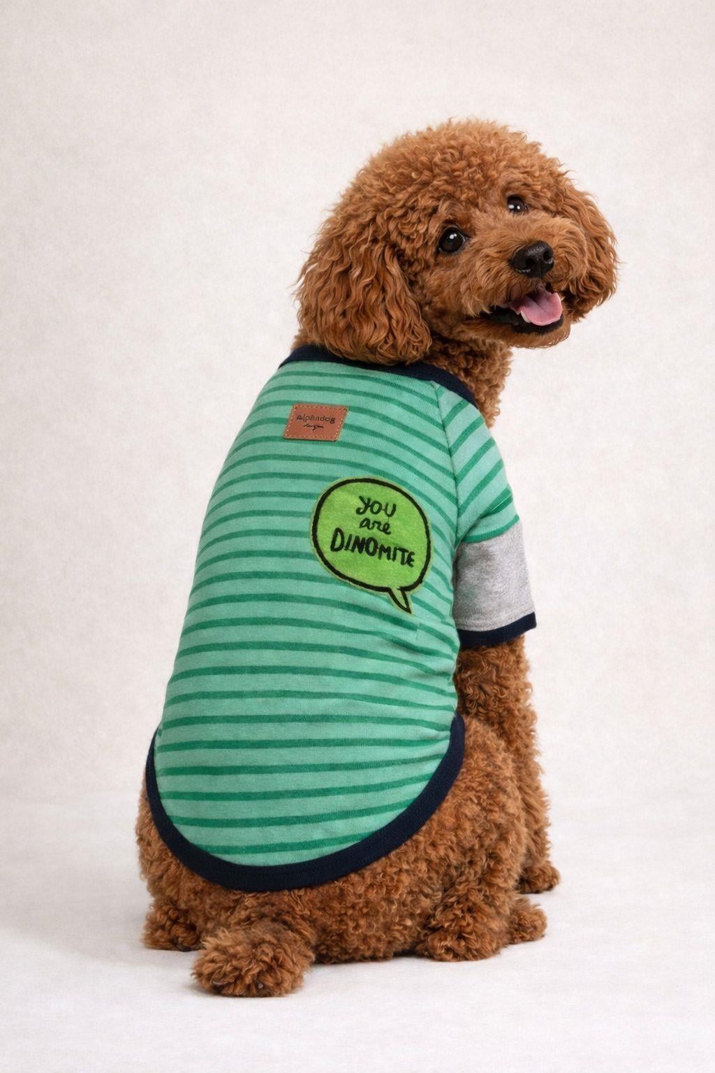 Alphadog Croc Küçük Irk Köpek T-shirtü