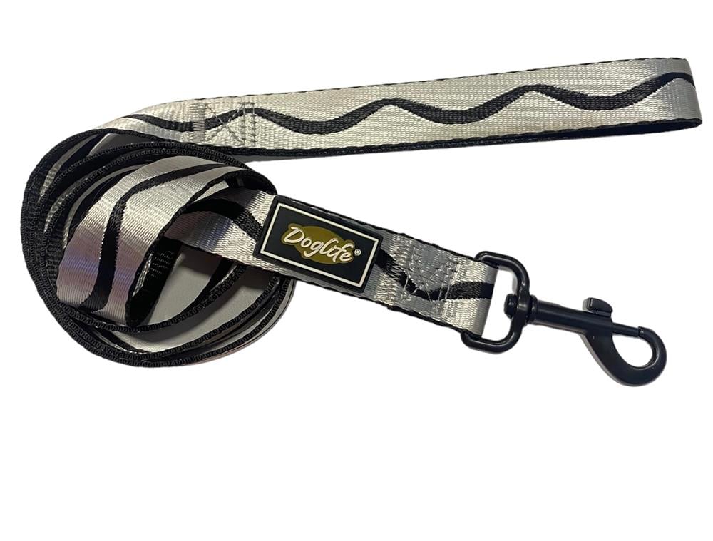 Silver Wave Köpek Gezdirme Tasması (2,5 cm x 120 cm)