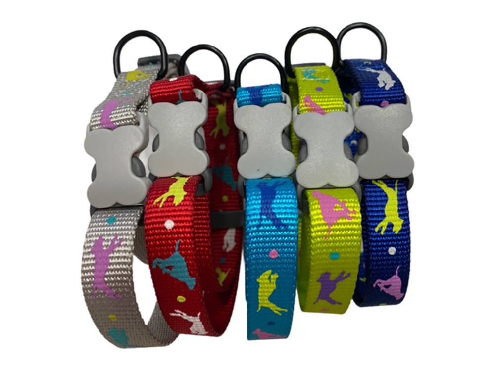 Leaping Dog Premium Boyun Tasması 1,3 cm x 25-40 cm