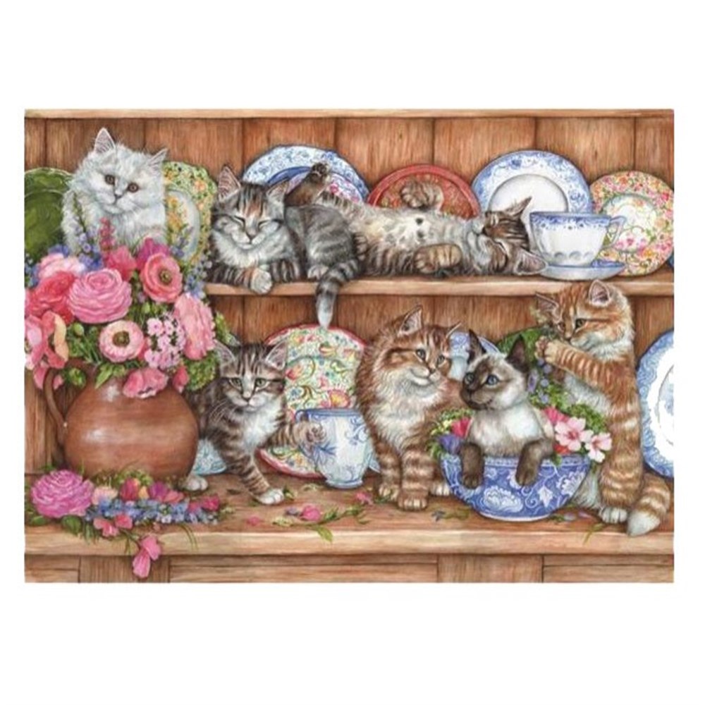 Sevimli Yavru Kediler Puzzle 1000 Parça