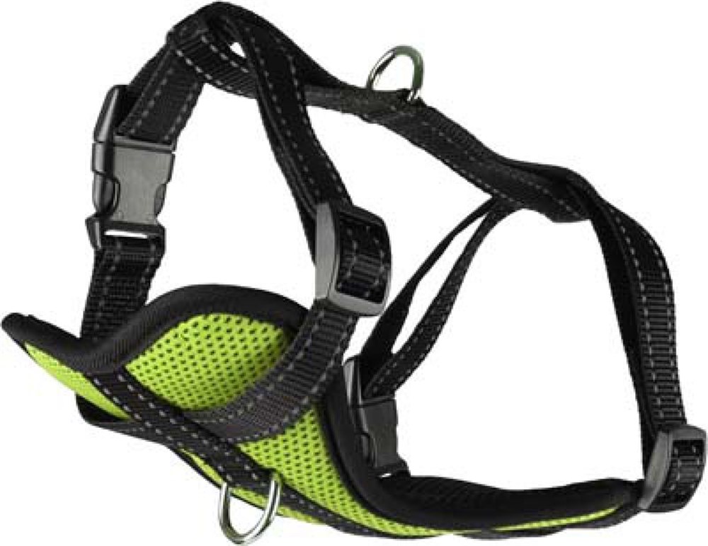 Flamingo Minou Green Köpek Göğüs Tasması L (Göğüs 50 cm x 65 cm)