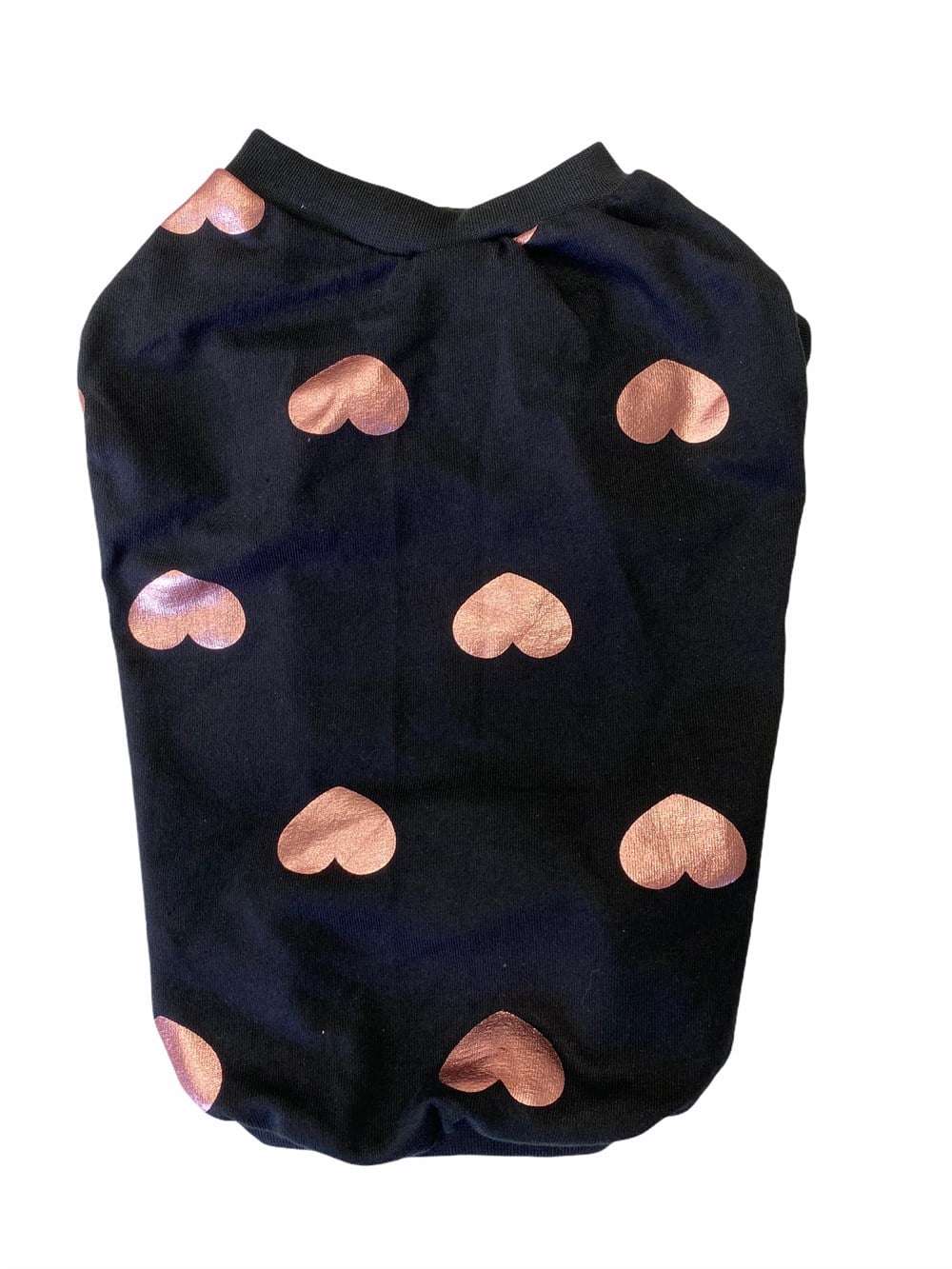 Parlak Kalpli Siyah T-shirt