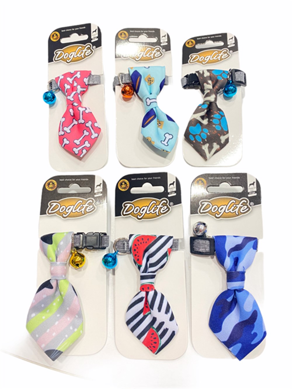 Kravatlı, Zilli Kedi ve Köpek Boyun Tasması