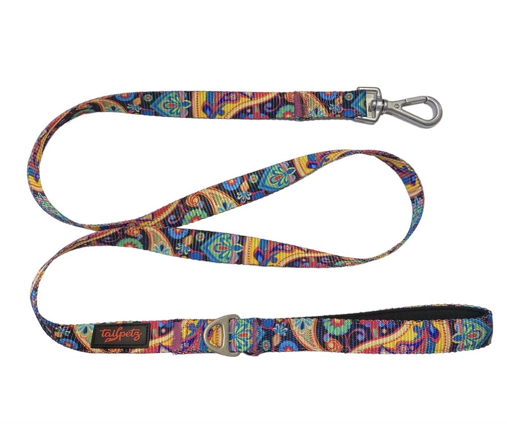 Tailpetz Paisley Köpek Gezdirme Kayışı 120 cm x 2 cm