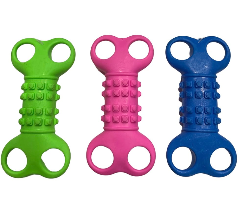 Doglife Kauçuk Tombul Kemik Köpek Diş Kaşıma Oyuncağı 12 cm (1 Adet)