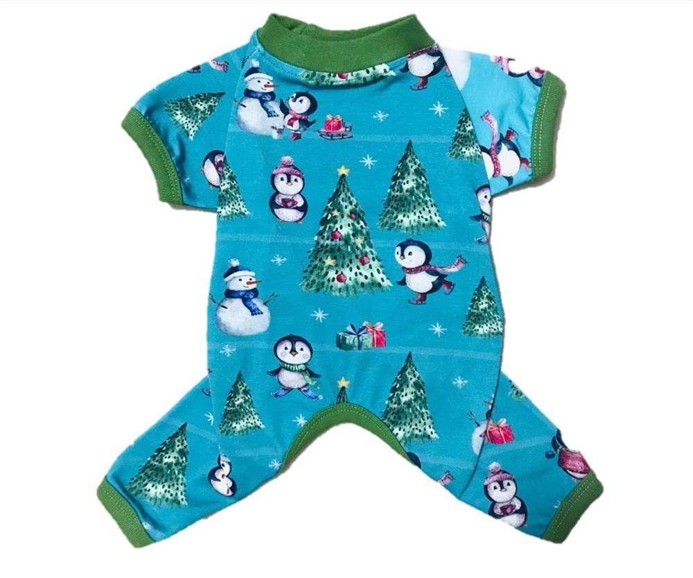 Gedyco Penguen Küçük Köpek Penye Tulumu