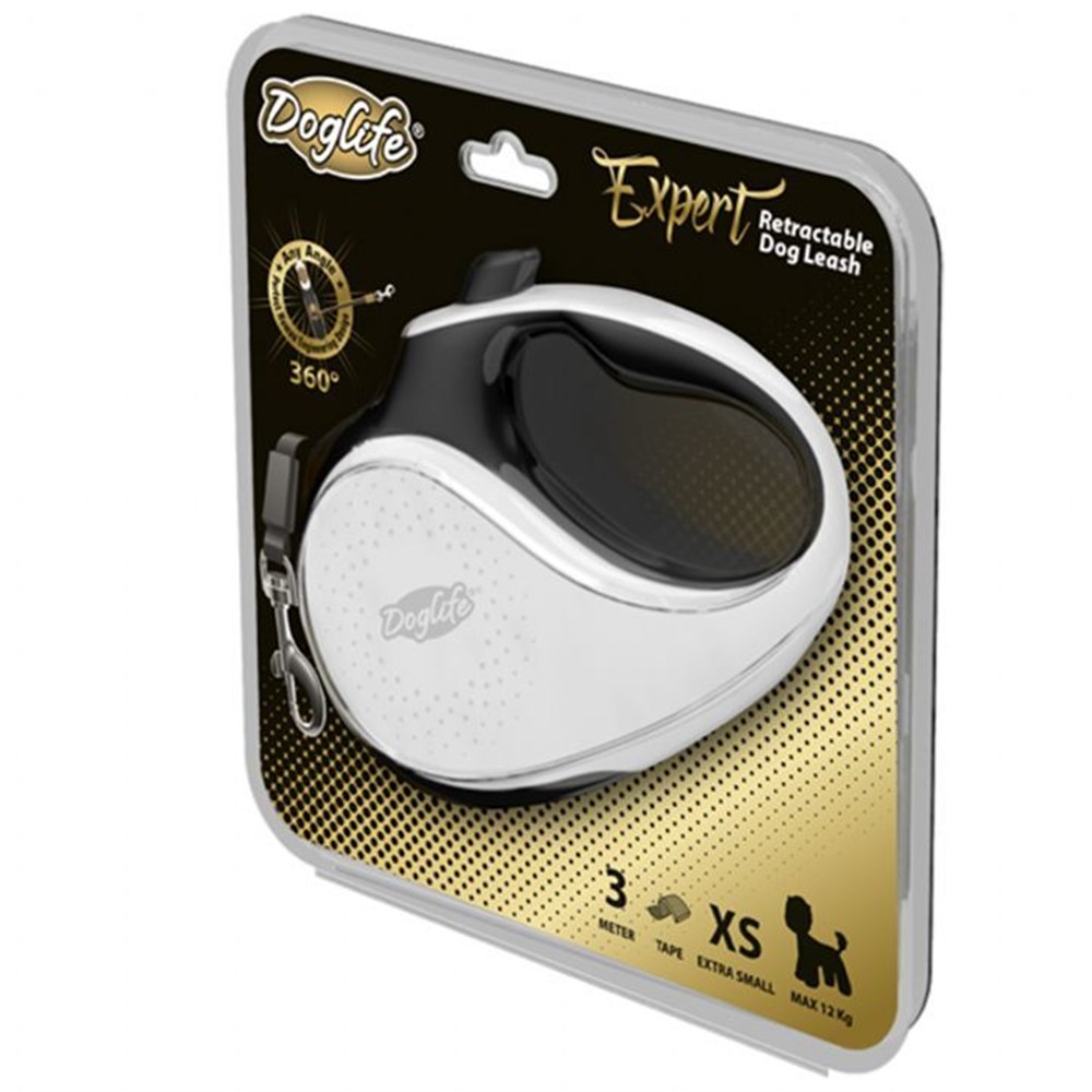 Doglife Otomatik Tasma XS, 3 m Şerit Max 12 kg