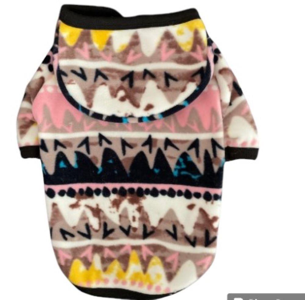 Gedyco Mixed Polar Küçük Irk Köpek Sweatshirtü (2,5 kg-8 kg arası köpeklere uygundur)