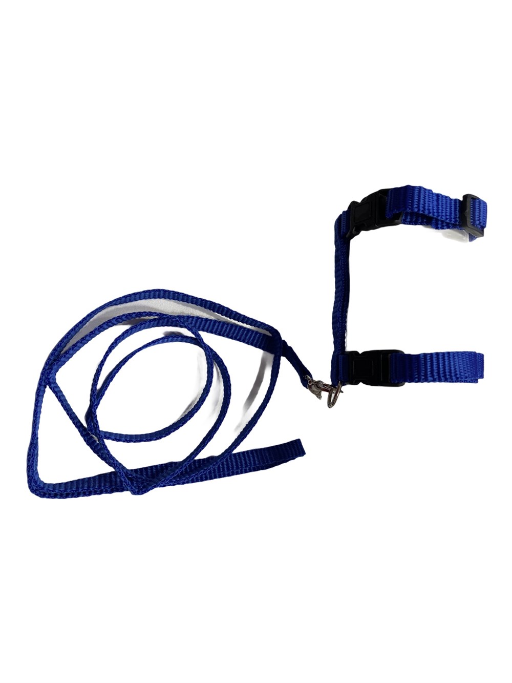 Lacivert Kedi ve Köpek Gezdirme Kayışı ve Göğüs Tasma Seti