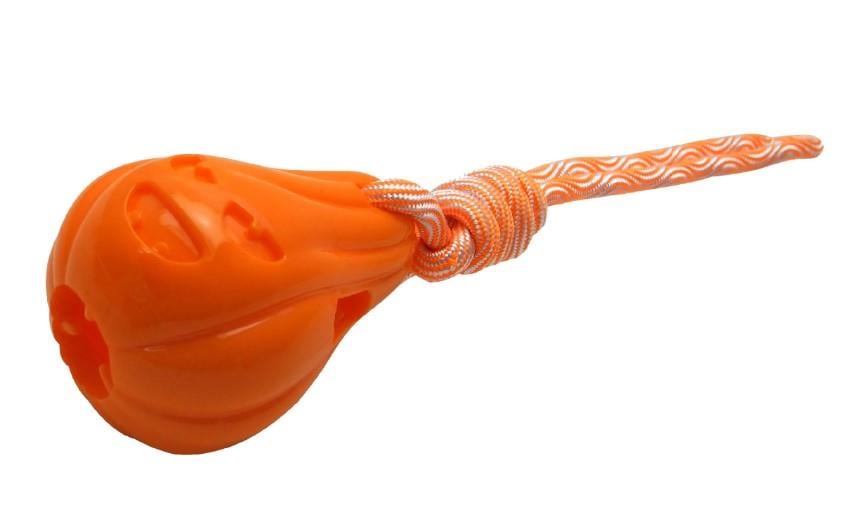 Gimdog Pumpkin TPR, Çekiştirmeli Köpek Oyuncağı Turuncu 35 cm