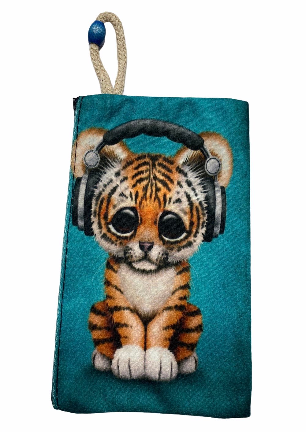 Kulaklıklı Kedi Cüzdan/Çanta 19 x 12 cm