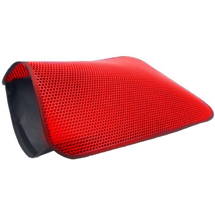 Ally Paws Elekli Kedi Tuvalet Paspası Kırmızı 60 x 44 cm