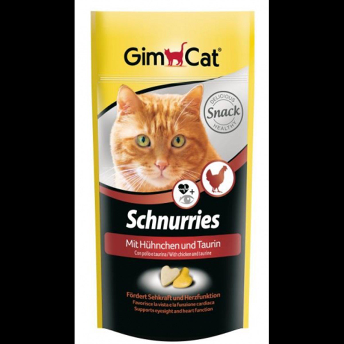 Gimcat Schnurries Tavuklu Kedi Ödül Tableti 40 Gr