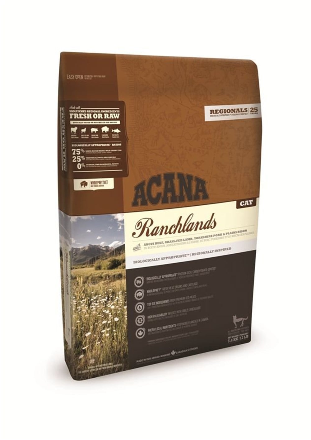 Acana Ranchlands  1,8 kg Sığır Etli Tahılsız Kedi Maması