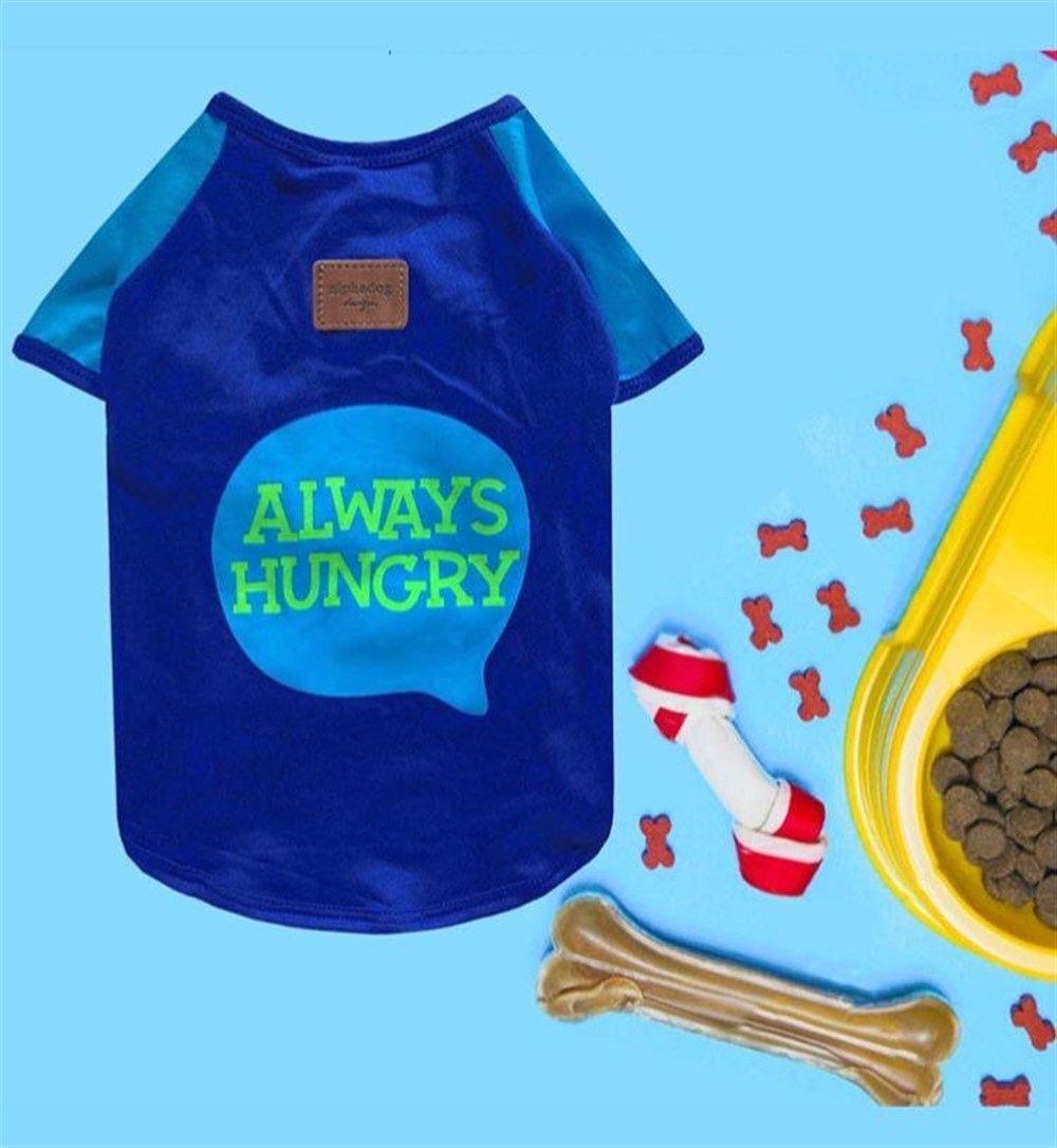 Alphadog Always Hungry T-shirt Mavi