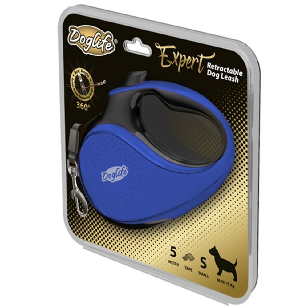 Doglife Otomatik Tasma S, 5 m Şerit Max 15 kg