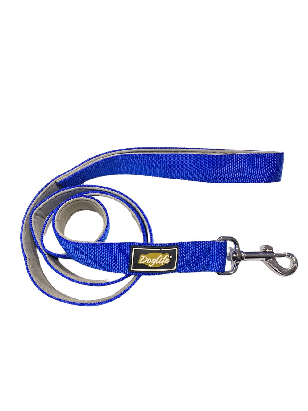 All-day Blue Köpek Gezdirme Tasması (2,5 cm x 120 cm)