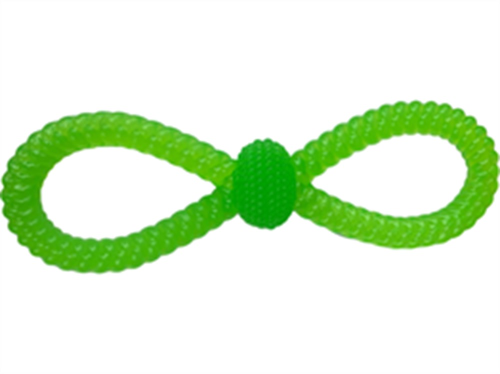 Zampa Çift Taraflı Tutmalı Kauçuk Köpek Çekiştirme Oyuncağı 27 cm