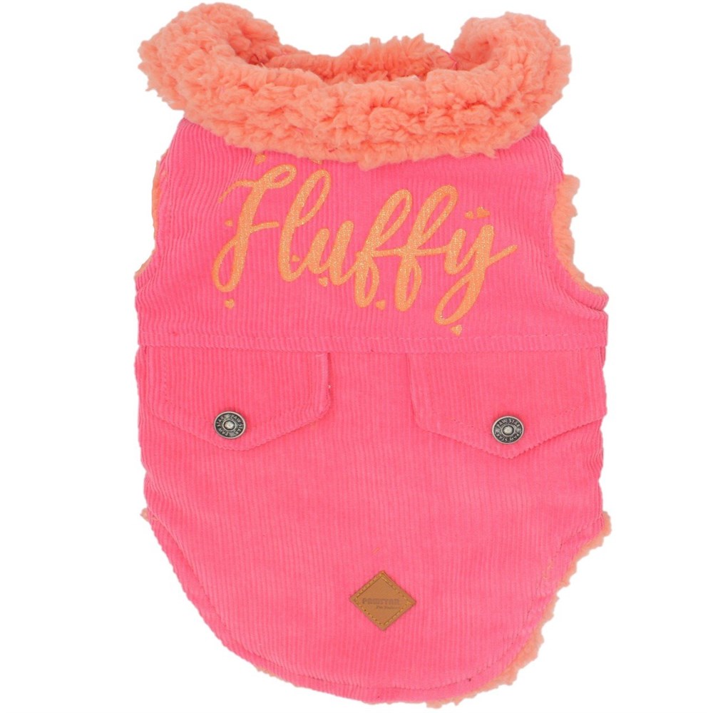 Pawstar Fluffy Kadife Küçük Irk Köpek Yeleği