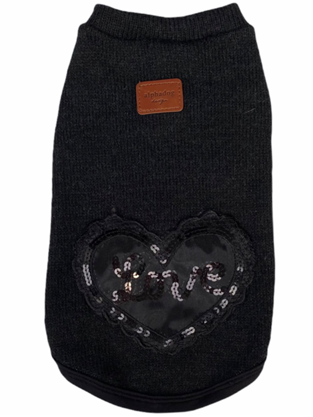 Alphadog Black Love Köpek Kazağı