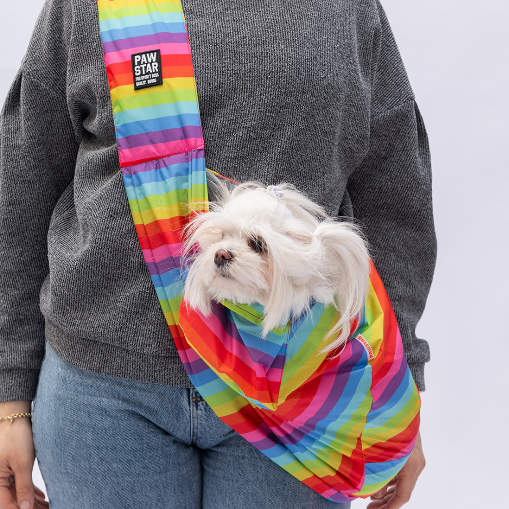 Pawstar Peru Crossbody Küçük Irk Köpek Çapraz Taşıma Çantası