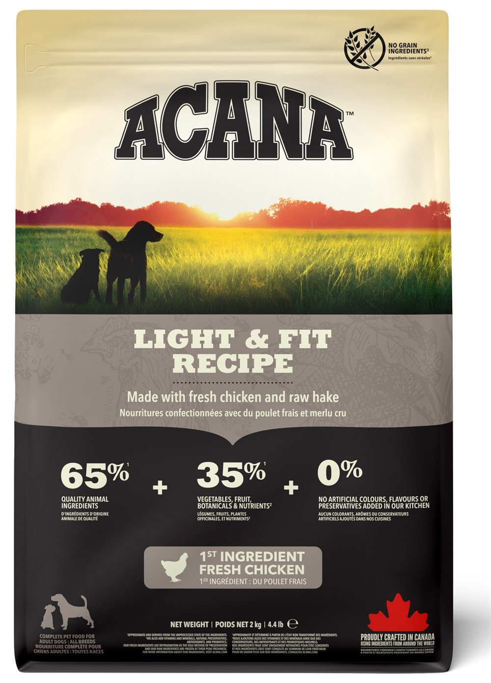 Acana Heritage - Light Fit 2 kg - Fazla Kilolu Köpekler için