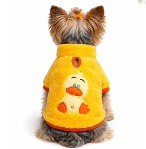 Gedyco Chici Canary Peluş Küçük Irk Köpek Sweatshirtü