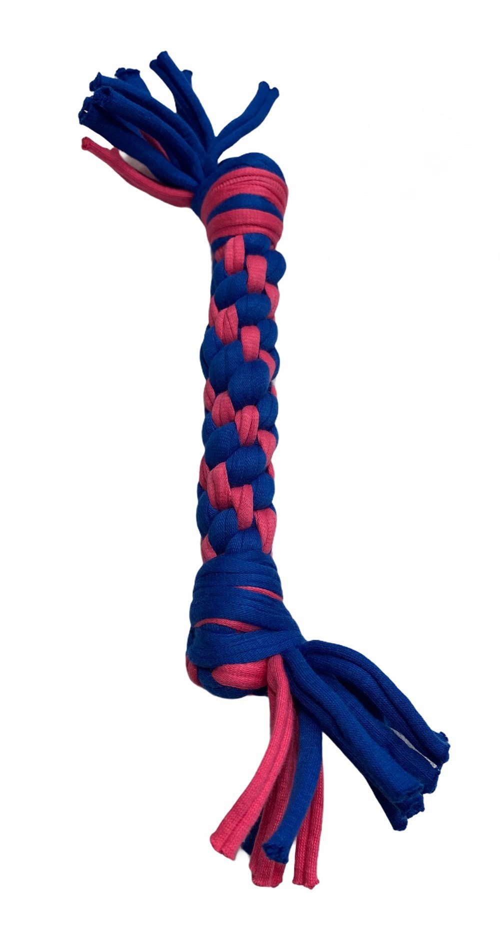 Pembe Çivit Mavi Köpek Oyun ve Diş İpi 25 cm